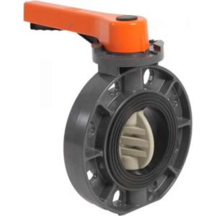 Дисковый затвор ПВХ  90 мм Comer (BUT10090) Дисковый затвор ПВХ  90 мм Comer (BUT10090)