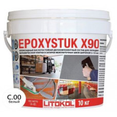 Затирочная смесь Litokol Epoxystuk X90 эпоксидная С.00 Bianco (белый) 10 кг