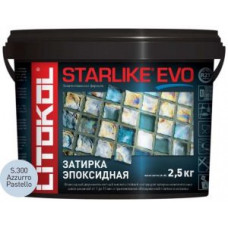 Затирочная смесь Litokol STARLIKE EVO Azzuro Pastello S.300 (пастельно-синий) 2,5 кг