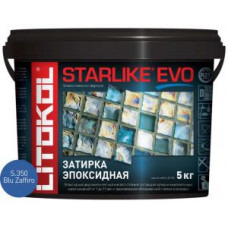 Затирочная смесь Litokol STARLIKE EVO Blue Zaffiro S.350 (Синий) 5 кг