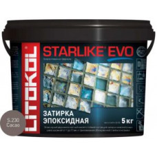 Затирочная смесь Litokol STARLIKE EVO Cacao S.230 (какао) 5 кг