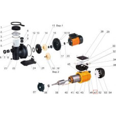 Задняя крышка двигателя насоса Glong Electric FCP-370S, 550S, 750S, 1100S2