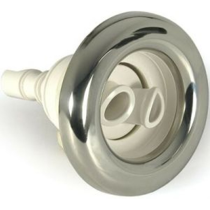 Форсунка гидромассажная вращающаяся двойная 2,4-3,6 м3/ч Astral Pool, нержавеющая сталь AISI-304 (63152) Форсунка гидромассажная вращающаяся двойная 2,4-3,6 м3/ч Astral Pool, нержавеющая сталь AISI-304 (63152)