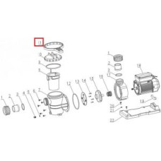 Гайка крышки префильтра насоса Aquaviva VWS/STP 150-300