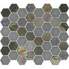 Мозаика стеклянная Togama Sixties серая (GREY 6)
