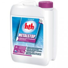 Средство для выведения металлов hth Metalstop Liquid, 3 л (упаковка 4 шт.) L800550H2