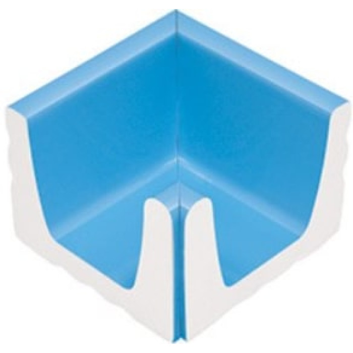 Угловой элемент переливного водоотводного канала Serapool 150x150 мм, голубой (K131) Угловой элемент переливного водоотводного канала Serapool 150x150 мм, голубой (K131)
