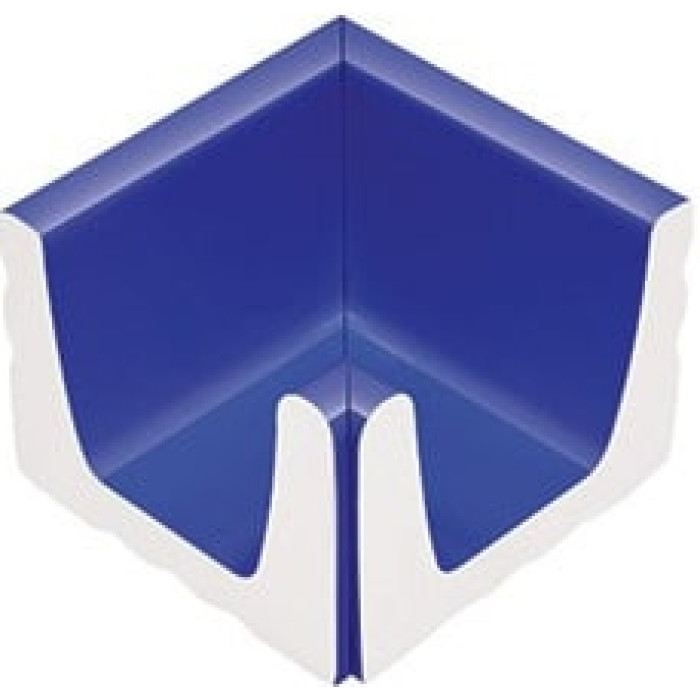 Угловой элемент переливного водоотводного канала Serapool 150x150 мм, кобальт (K137) Угловой элемент переливного водоотводного канала Serapool 150x150 мм, кобальт (K137)