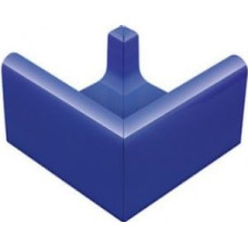 Угловой элемент переливного водоотводного канала Serapool 155x155 мм, кобальт (K147)