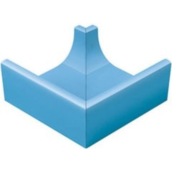 Угловой элемент переливного водоотводного канала Serapool 242x242 мм, голубой (K241) Угловой элемент переливного водоотводного канала Serapool 242x242 мм, голубой (K241)