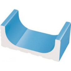 Переливной водоотводный канал Serapool 235x125 мм, голубой (K251)