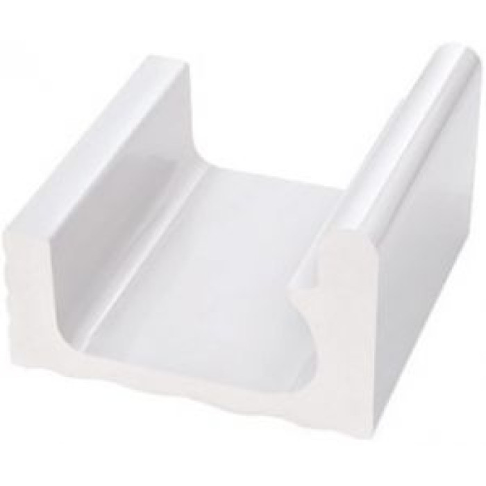 Переливной водоотводный канал Serapool с поручнем 234x250 мм, белый (K303) Переливной водоотводный канал Serapool с поручнем 234x250 мм, белый (K303)