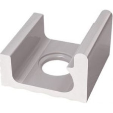 Переливной водоотводный канал Serapool со сливом и поручнем 234x250 мм, серый (K329.1)