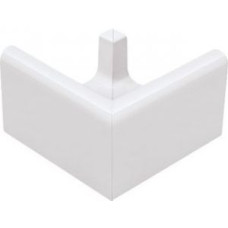 Угловой элемент переливного водоотводного канала Serapool 254x254 мм, белый (K343)