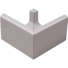 Угловой элемент переливного водоотводного канала Serapool 254x254 мм, серый (K349.1)