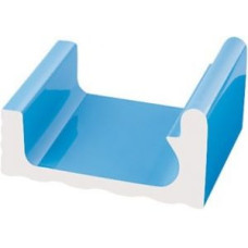 Переливной водоотводный канал Serapool с поручнем 286x250 мм, голубой (K401)