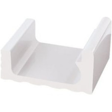 Переливной водоотводный канал Serapool с поручнем 286x250 мм, белый (K403)