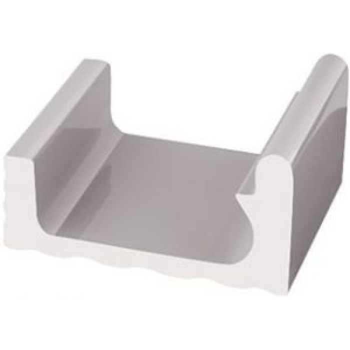 Переливной водоотводный канал Serapool с поручнем 286x250 мм, серый (K409.1) Переливной водоотводный канал Serapool с поручнем 286x250 мм, серый (K409.1)