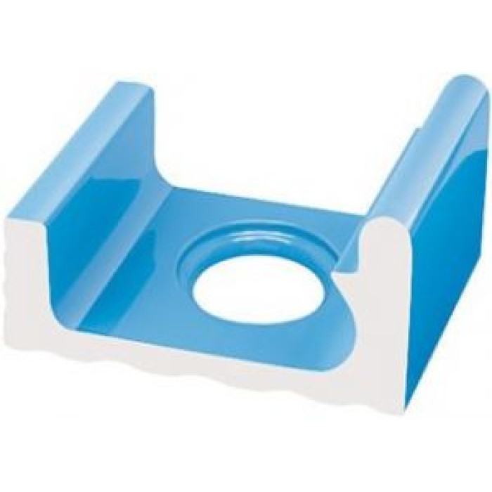 Переливной водоотводный канал Serapool со сливом и поручнем 286x250 мм, голубой (K421) Переливной водоотводный канал Serapool со сливом и поручнем 286x250 мм, голубой (K421)