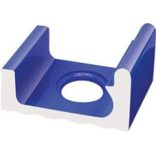 Переливной водоотводный канал Serapool со сливом и поручнем 286x250 мм, кобальт (K427)