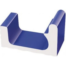 Переливной водоотводный канал Serapool с поручнем 286x125 мм, кобальт (K457)