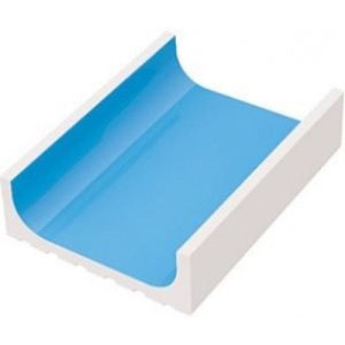 Переливной водоотводный канал Serapool 180x250 мм, голубой (K501) Переливной водоотводный канал Serapool 180x250 мм, голубой (K501)