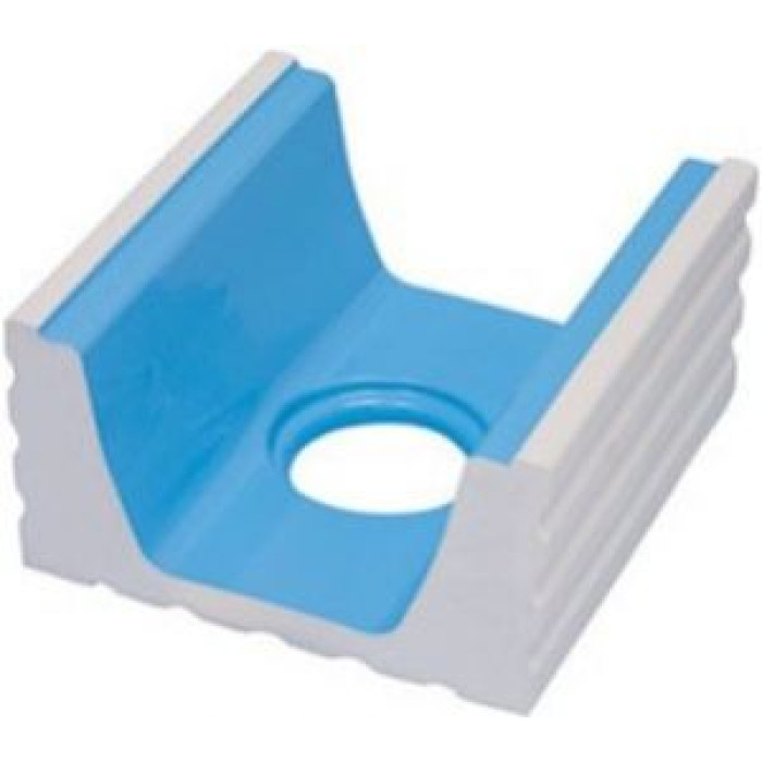 Переливной водоотводный канал Serapool со сливом 223x250 мм, голубой (K621) Переливной водоотводный канал Serapool со сливом 223x250 мм, голубой (K621)