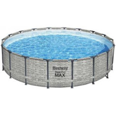 Каркасный бассейн Bestway Steel Pro Max 549х122 см с картриджным фильтром, лестницей и тентом (5618Y)