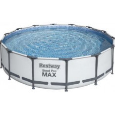 Каркасный бассейн Bestway Steel Pro Max 427х107 с картриджным фильтром, тентом и лестницей (56950)
