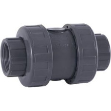Обратный клапан подпружиненный ПВХ, EPDM 1 1/2" ВР Cepex PN16 (09025)