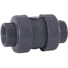 Обратный клапан ПВХ, EPDM 1/2" ВР Cepex PN16 (22061)