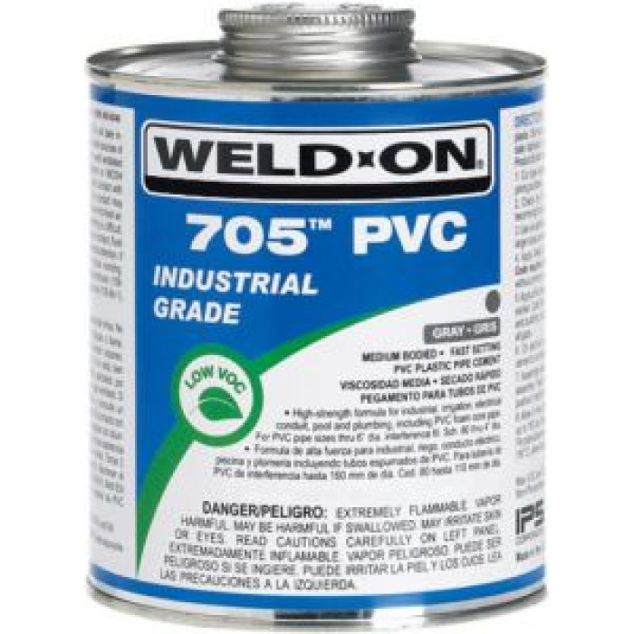 Клей для ПВХ Weld-On 705, 946 мл Клей для ПВХ Weld-On 705, 946 мл