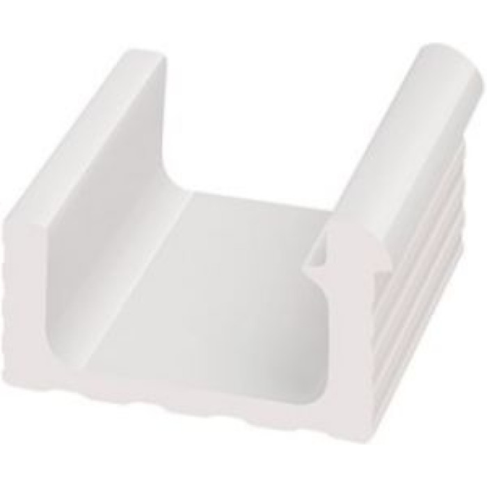 Переливной водоотводный канал Serapool с поручнем 236x250 мм, белый (KP103) Переливной водоотводный канал Serapool с поручнем 236x250 мм, белый (KP103)