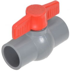 Кран шаровый неразборный 20 мм PN10 TU-POLY Кран шаровый неразборный 20 мм PN10 TU-POLY