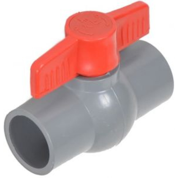 Кран шаровый неразборный 32 мм PN10 TU-POLY Кран шаровый неразборный 32 мм PN10 TU-POLY
