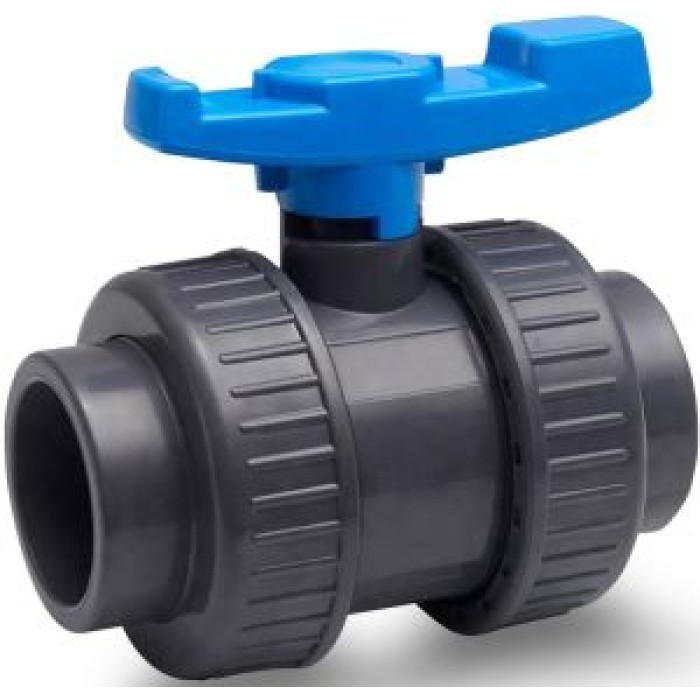 Кран шаровой PE/EPDM  75 мм PN10 TU-POLY Кран шаровой PE/EPDM  75 мм PN10 TU-POLY