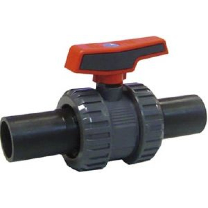 Кран шаровой ПВХ, PE-EPDM  90 мм Cepex STD, PN10, окончание ПЭ для стыков (44762) Кран шаровой ПВХ, PE-EPDM  90 мм Cepex STD, PN10, окончание ПЭ для стыков (44762)