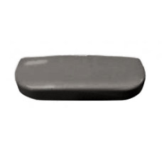 Крышка для заглушки ламелей Del 25 мм, серый (A-PCSN10401)