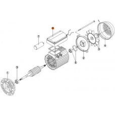Крышка коробки распаячной насосов Kripsol KSE MEC-80 (RMOT0006.03R)