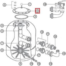 Крышка фильтра Hayward NC600SE2 (NCX12001)