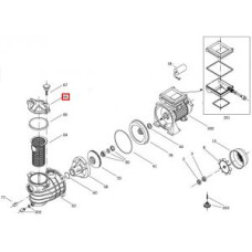 Крышка префильтра насоса Bombas PSH Micro (4080410R)