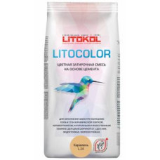 Затирочная смесь цементная Litokol Litocolor L.24 (карамель) 20 кг