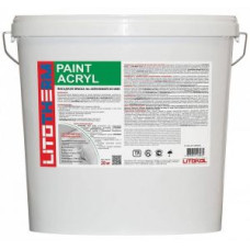 Краска акриловая фасадная Litokol Litotherm Paint Acryl (белый) 20 кг