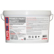 Грунтовка адгезионная акриловая фасадная Litokol Litotherm Primer Paint Quartz (белый) 15 кг