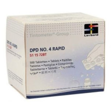 Таблетки для тестера Lovibond DPD 4 Rapid (O2), 500 шт (511572BT)