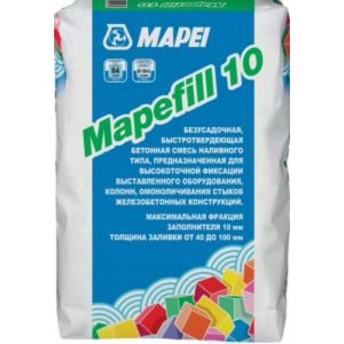 Смесь бетонная Mapei Mapefill 10, 25 кг Смесь бетонная Mapei Mapefill 10, 25 кг