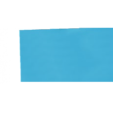 Металлический лист с ПВХ-покрытием Renolit Alkorplan Adria Blue (синий), 1,4 мм, 1х2 м (81170002)