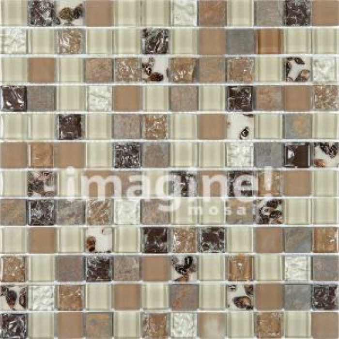 Мозаика стеклянная Imagine Lab бежевая (BLH001) Мозаика стеклянная Imagine Lab бежевая (BLH001)
