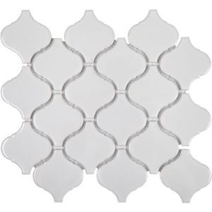 Мозаика керамическая Imagine Lab белая (KAR3-1G) Мозаика керамическая Imagine Lab белая (KAR3-1G)