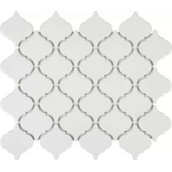 Мозаика керамическая Imagine Lab белая (KAR4-1G) Мозаика керамическая Imagine Lab белая (KAR4-1G)